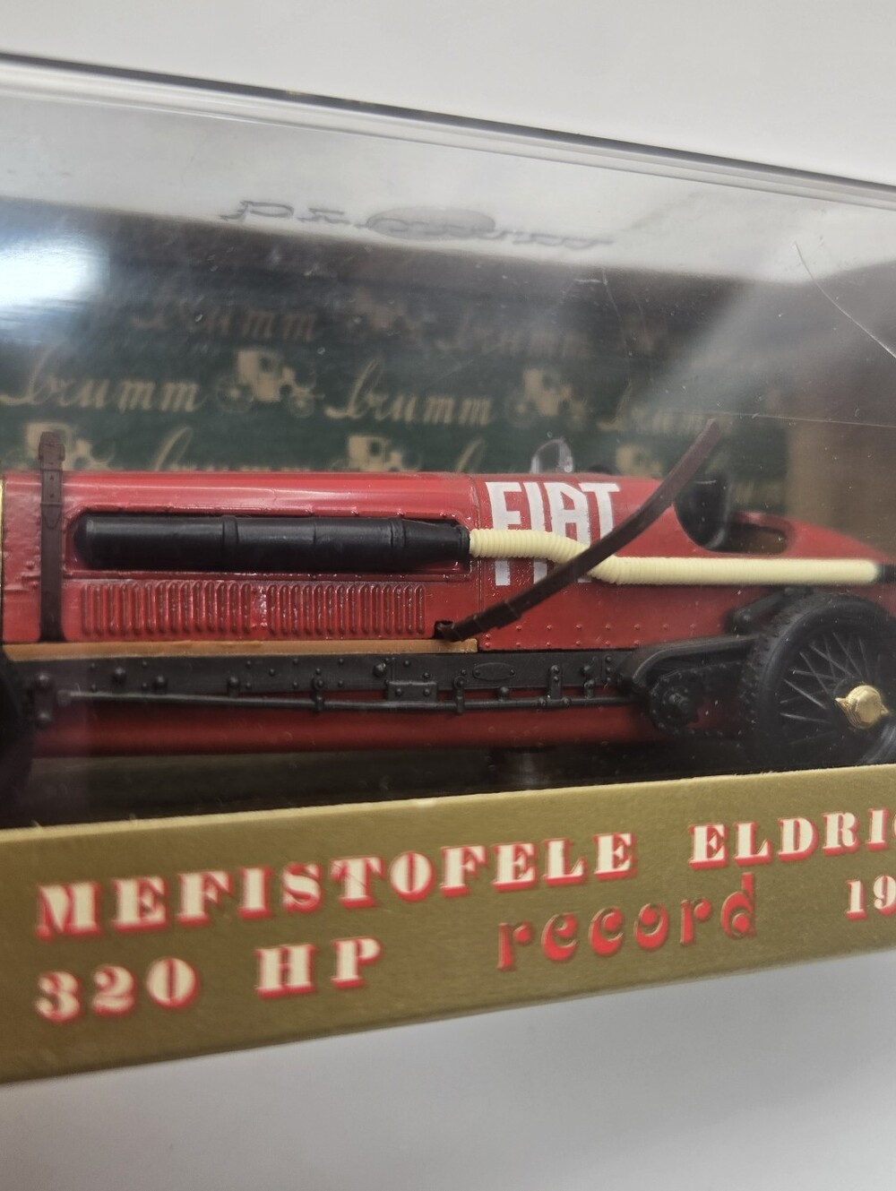 Brumm R14 Fiat Mefistofele Eldridge 320 HP Record 1923 1:43 scale die-cast - Picture 2 of 7